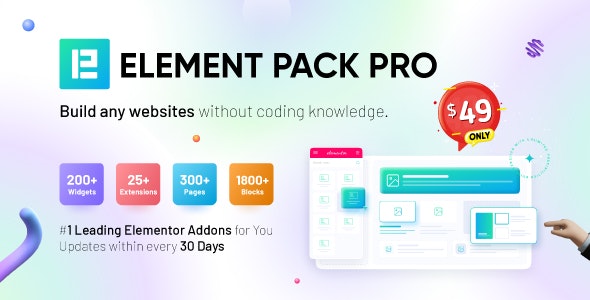 Element Pack - Addon for Elementor Page Builder WordPress Plugin - CodeCanyon Item for Sale