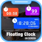 Floating Clock On Screen simgesi