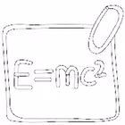 matematik tahtası simgesi