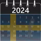 svensk kalender 2024 simgesi