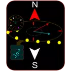 Compass with declination simgesi