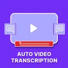 Auto Video Transcribe. simgesi