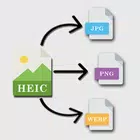 HEIC to JPG/PNG/WEBP Converter simgesi