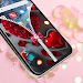 Red Rose Zipper Screen Lock APK