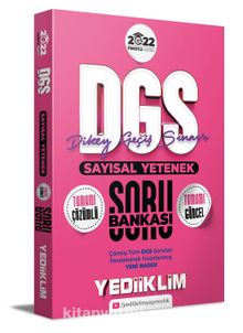 2022 Prestij Serisi DGS Sayısal Yetenek Tamamı Çözümlü Soru Bankası