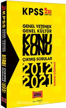 2022 KPSS Genel Yetenek Genel Kültür Konu Konu Tamamı Çözümlü Çıkmış