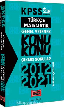 2022 KPSS Genel Yetenek Konu Konu Çıkmış Sorular