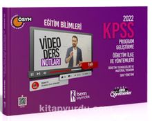 2022 KPSS Eğitim Bilimleri Program Geliştirme - Öğretim İlke ve Yöntemleri Video Ders Notu