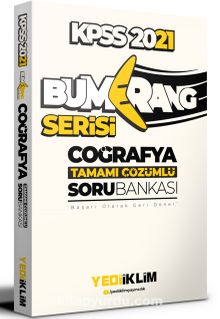 2021 KPSS Genel Kültür Bumerang Coğrafya Tamamı Çözümlü Soru Bankası