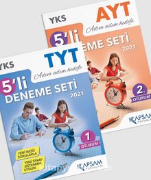 2021 YKS 10’lu Deneme Sınavı 1. ve 2. Oturum (5 TYT - 5 AYT)