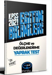 2021 Kpss Eğitim Bilimleri Ölçme ve Değerlendirme Çek Kopart Yaprak Test