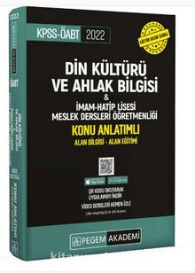 2022 KPSS ÖABT Dinkültür ve Ahlak Bilgisi-İmam Hatip Lisesi Mes.Lisesi Konu Anlatımlı