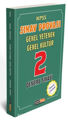 2020 KPSS Genel Yetenek Genel Kültür Sınav Provası Çözümlü 2 Deneme Sınavı