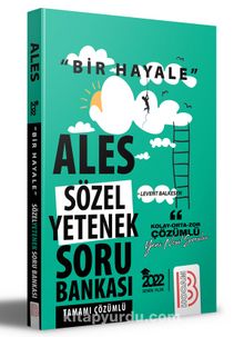 2022 Bir Hayale Serisi Ales Sözel Yetenek Tamamı Çözümlü Soru Bankası