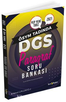 2021 DGS Paragraf Soru Bankası