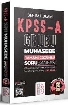 KPSS A Muhasebe Tamamı Çözümlü Bankası