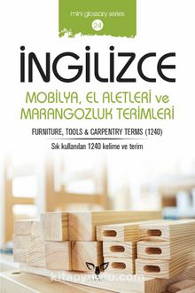 İngilizce Mobilya, El Aletleri ve Marangozluk Terimleri