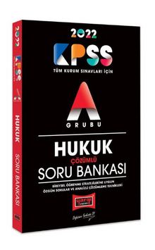 2022 KPSS A Grubu Hukuk Çözümlü Soru Bankası