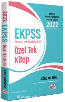 EKPSS Adayları İçin Özel Tek Kitap Konu Anlatımlı