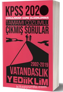 2020 KPSS Vatandaşlık Tamamı Çözümlü Konularına Göre Çıkmış Sorular