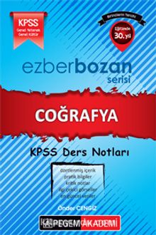 KPSS Ezberbozan Coğrafya Ders Notları