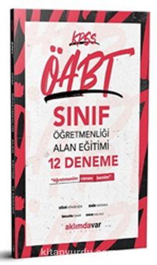 KPSS ÖABT Sınıf Öğretmenliği Alan Eğitimi 12 Deneme