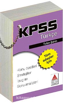 KPSS Türkçe Strateji Kartları