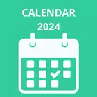 Calendar in English 2024 simgesi