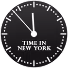 Time in New York simgesi