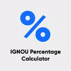 IGNOU Percentage simgesi