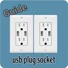 usb plug socket guide simgesi