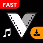 Video& HD Music Downloader App simgesi